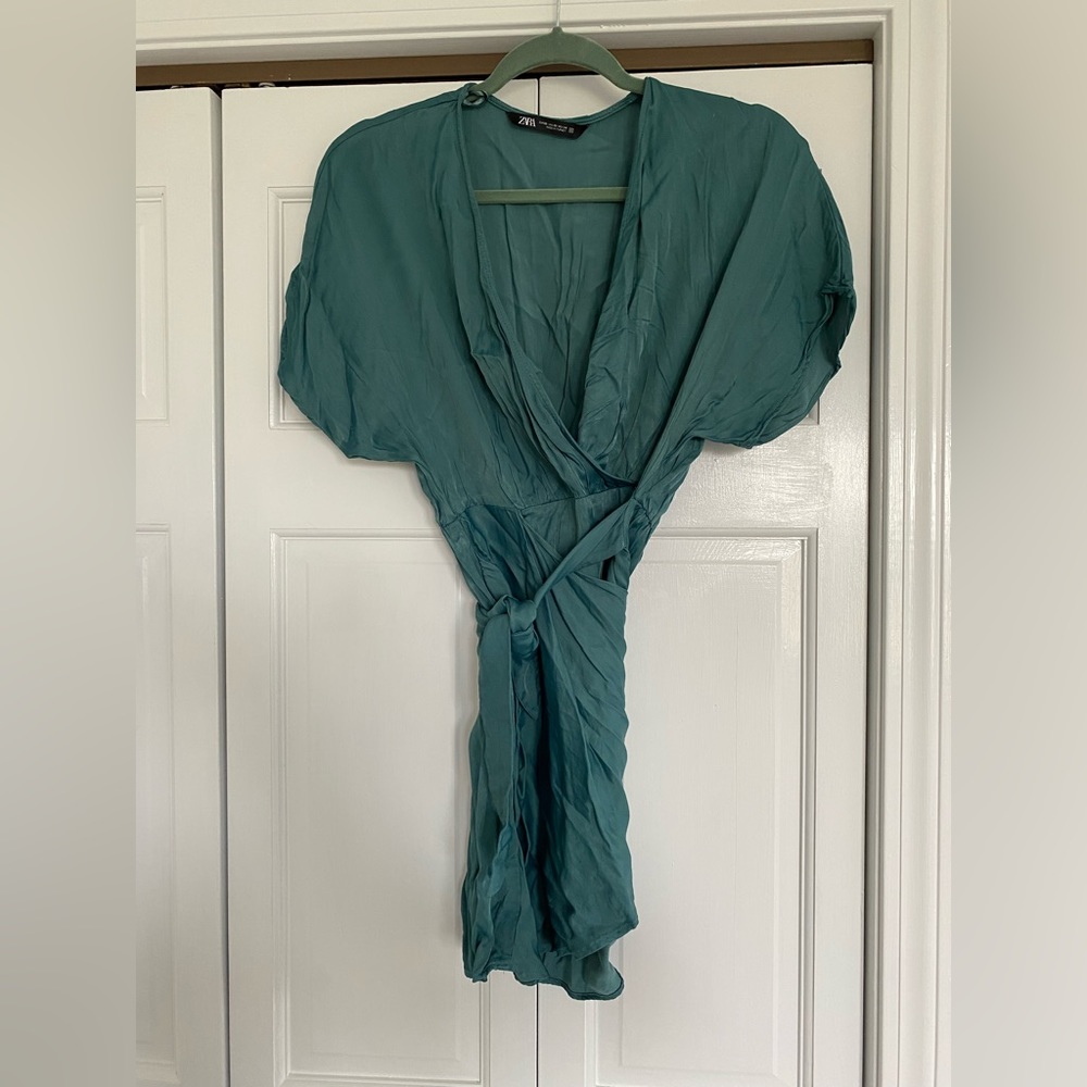 Zara wrap dress